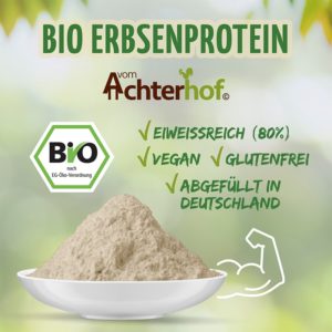 vom Achterhof BIO Erbsenprotein 250g - Image 4