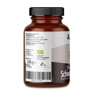 vom Achterhof BIO Schwarzkümmel-Öl Kapseln 400 Kapseln - Image 3