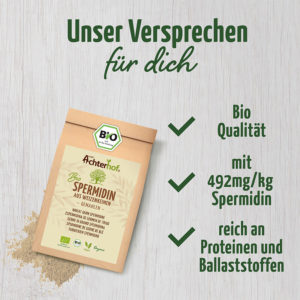 vom Achterhof BIO Spermidin aus Weizenkeimen 500g - Image 3