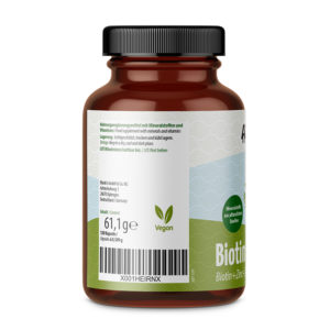 vom Achterhof Biotin + Zink + Selen Kapseln 120 Kapseln - Image 3