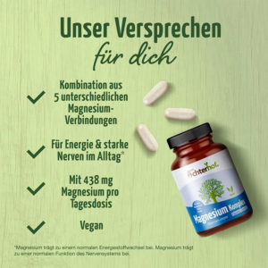 vom Achterhof Magnesium Komplex Kapseln 180 Kapseln - Image 4