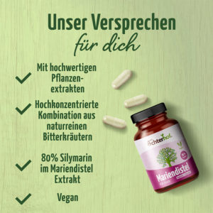 vom Achterhof Mariendistel Kapseln 180 Kapseln - Image 4