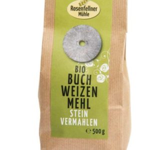 Rosenfellner Mühle Bio Buchweizenmehl auf Stein vermahlen 500g