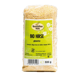 Rosenfellner Mühle Bio Gold Hirse glutenfrei 500g
