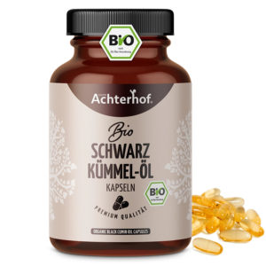 vom Achterhof BIO Schwarzkümmel-Öl Kapseln