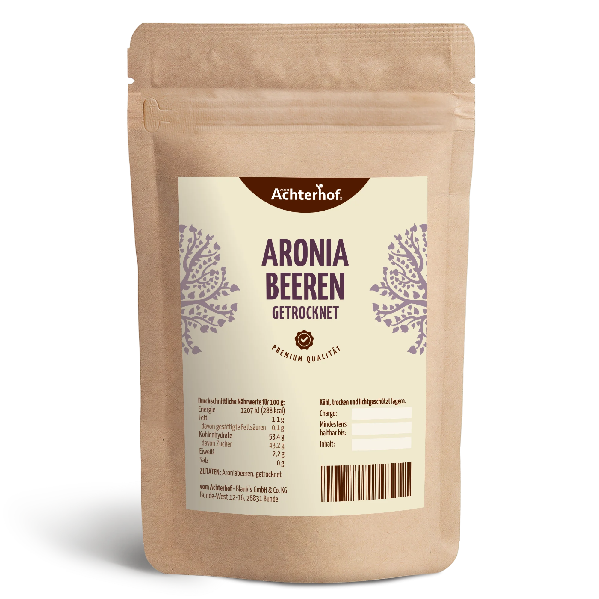 vom Achterhof Aroniabeeren 250g - Image 2