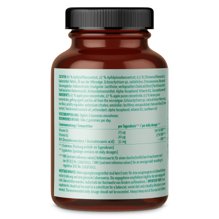 vom Achterhof D3/K2 Gummies 80 Stück - Image 2