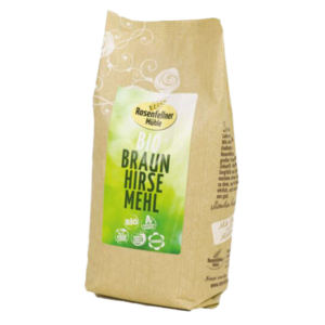 Rosenfellner Mühle Bio Braunhirsevollkornmehl Stein vermahlen 500g