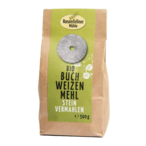 Rosenfellner Mühle Bio Buchweizenmehl auf Stein vermahlen 500g