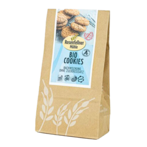 Rosenfellner Mühle Bio Cookies zuckerfreie Backmischung 200g
