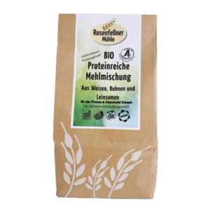 Rosenfellner Mühle Bio Proteinreiche Mehlmischung 150% höherer Proteingehalt 500g