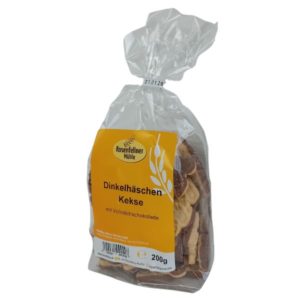 Rosenfellner Mühle Vollmilch-Dinkelhäschenkekse 200g