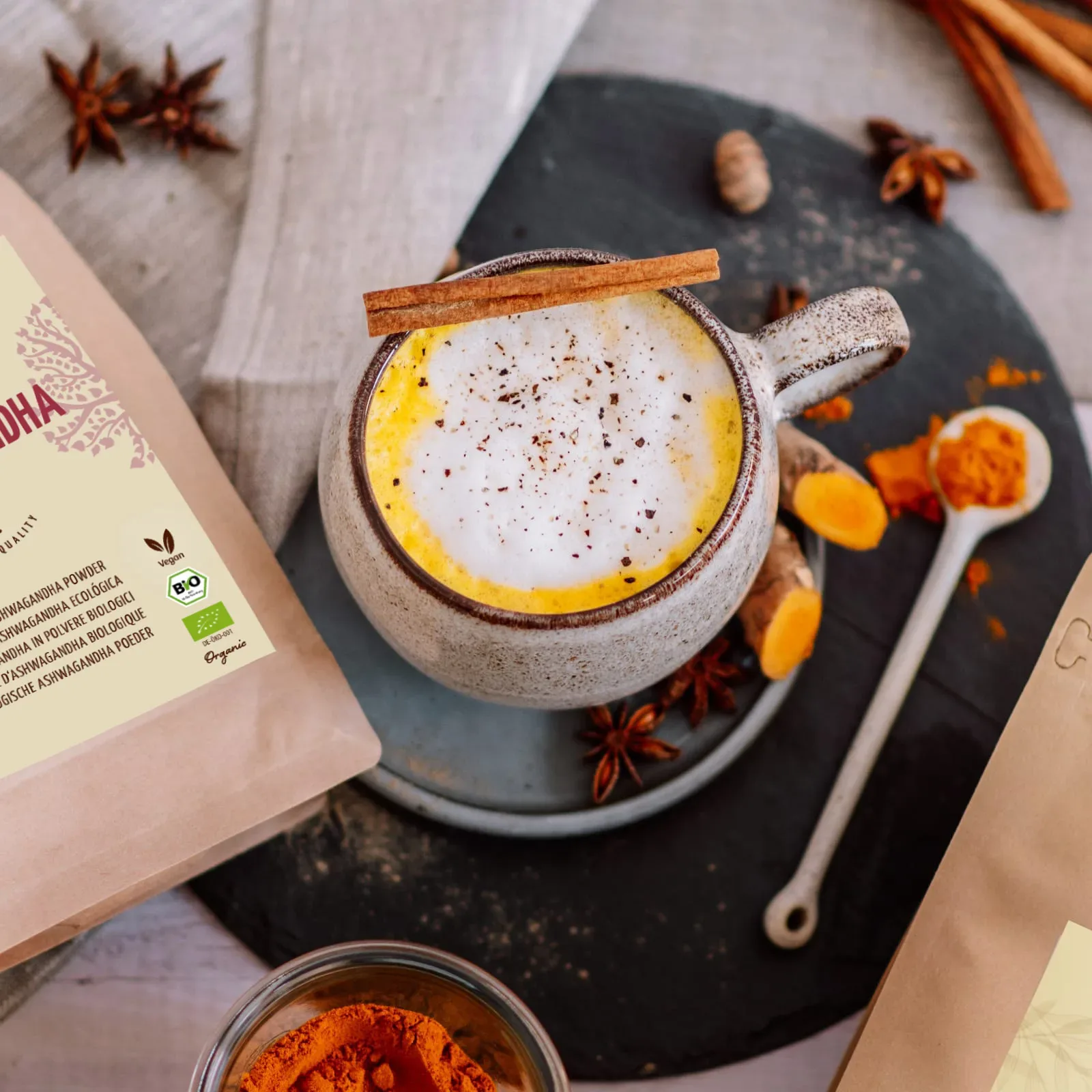 vom Achterhof BIO Ashwagandha Pulver 250g - Image 2