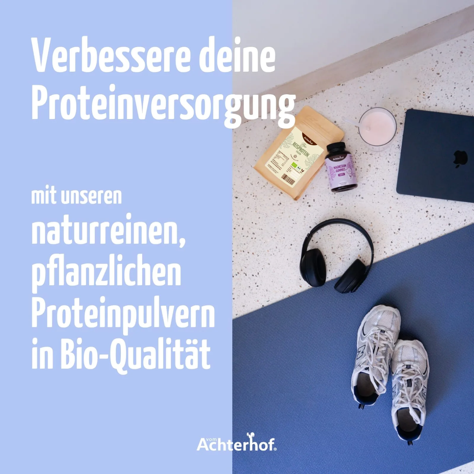 vom Achterhof BIO Reisprotein 250g - Image 5