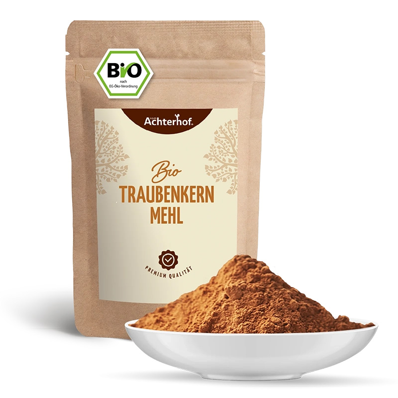 vom Achterhof BIO Traubenkernmehl 250g